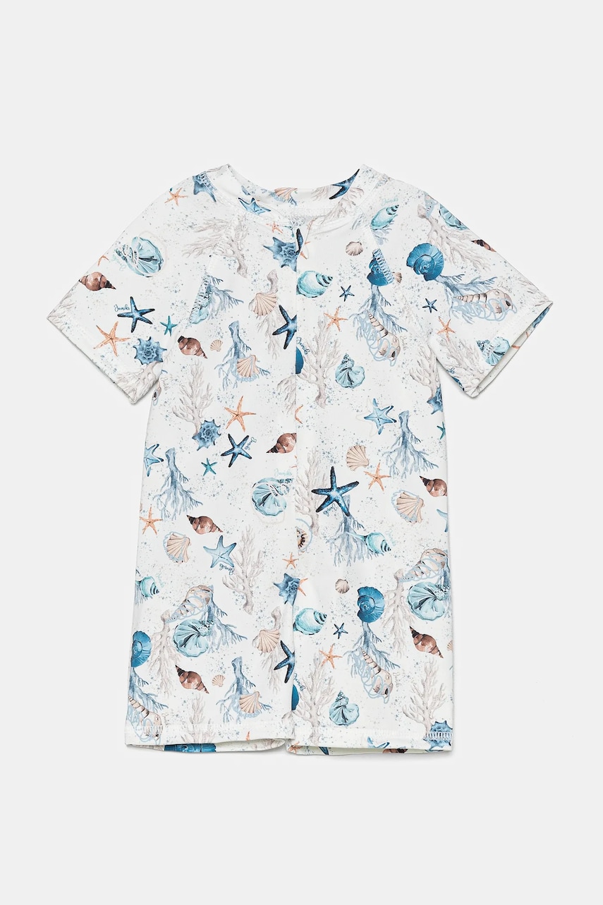Jamiks costum de baie pentru bebeluși NINO culoarea bej, JLH095