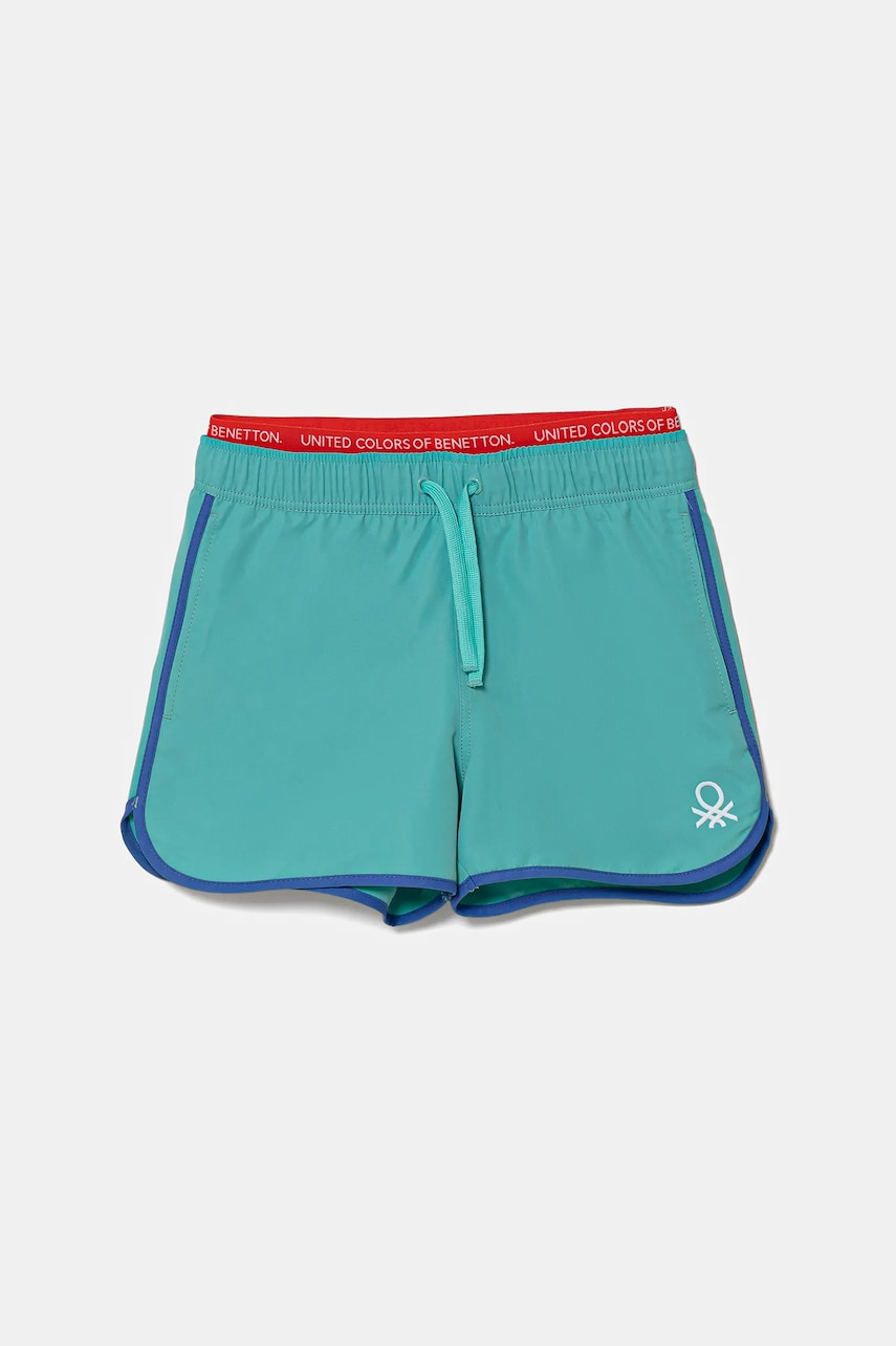 United Colors of Benetton pantaloni scurți de baie copii culoarea turcoaz, 5JD00X00R