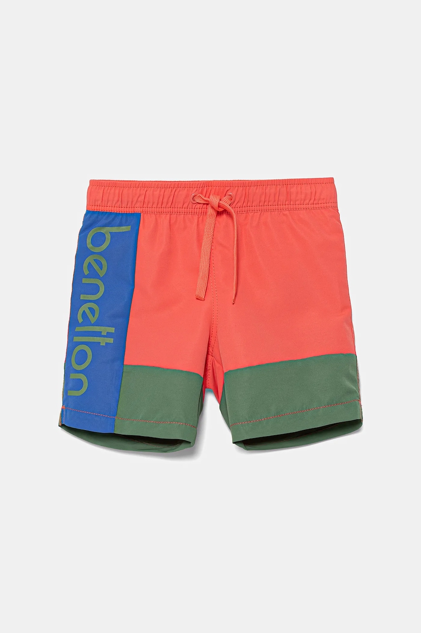 United Colors of Benetton pantaloni scurți de baie copii culoarea roz, 5JD00X00S