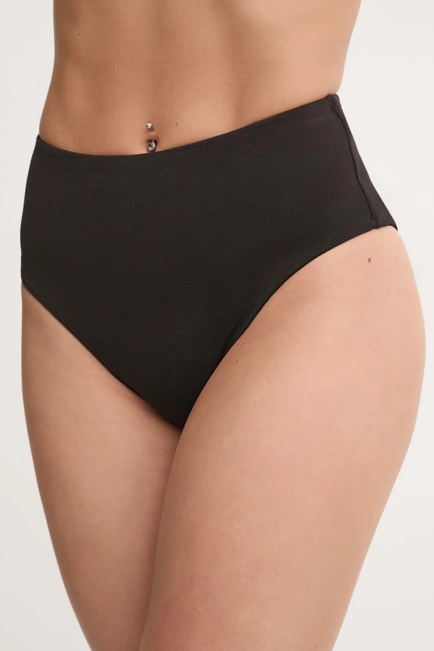 Levně Plavkové kalhotky Calvin Klein černá barva, KW0KW02739
