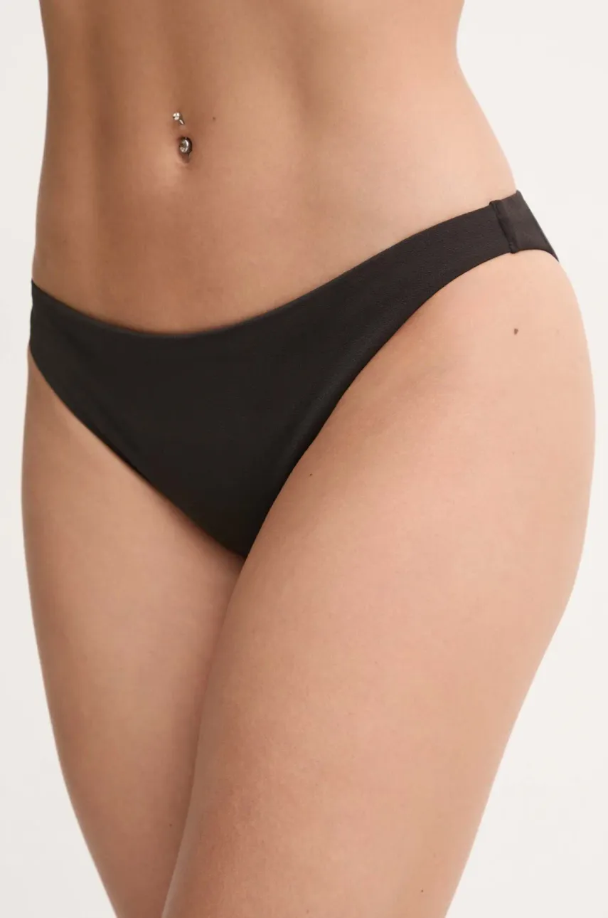Levně Plavkové kalhotky Calvin Klein černá barva, KW0KW02740