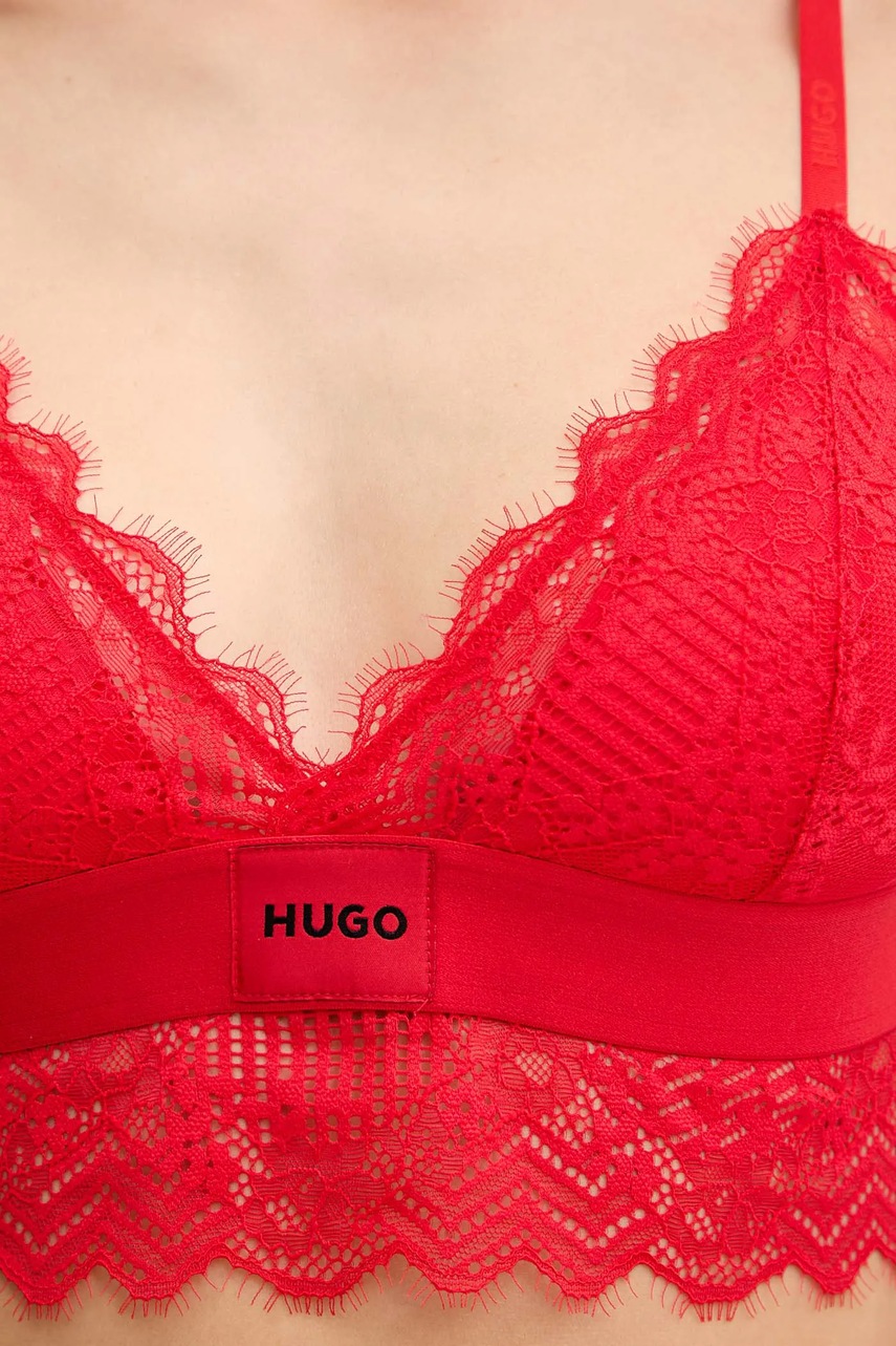 Podprsenka HUGO TRIANGLE RL LACE (obrázek 4)