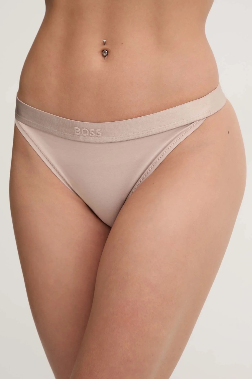 BOSS chiloti culoarea bej, 50520399