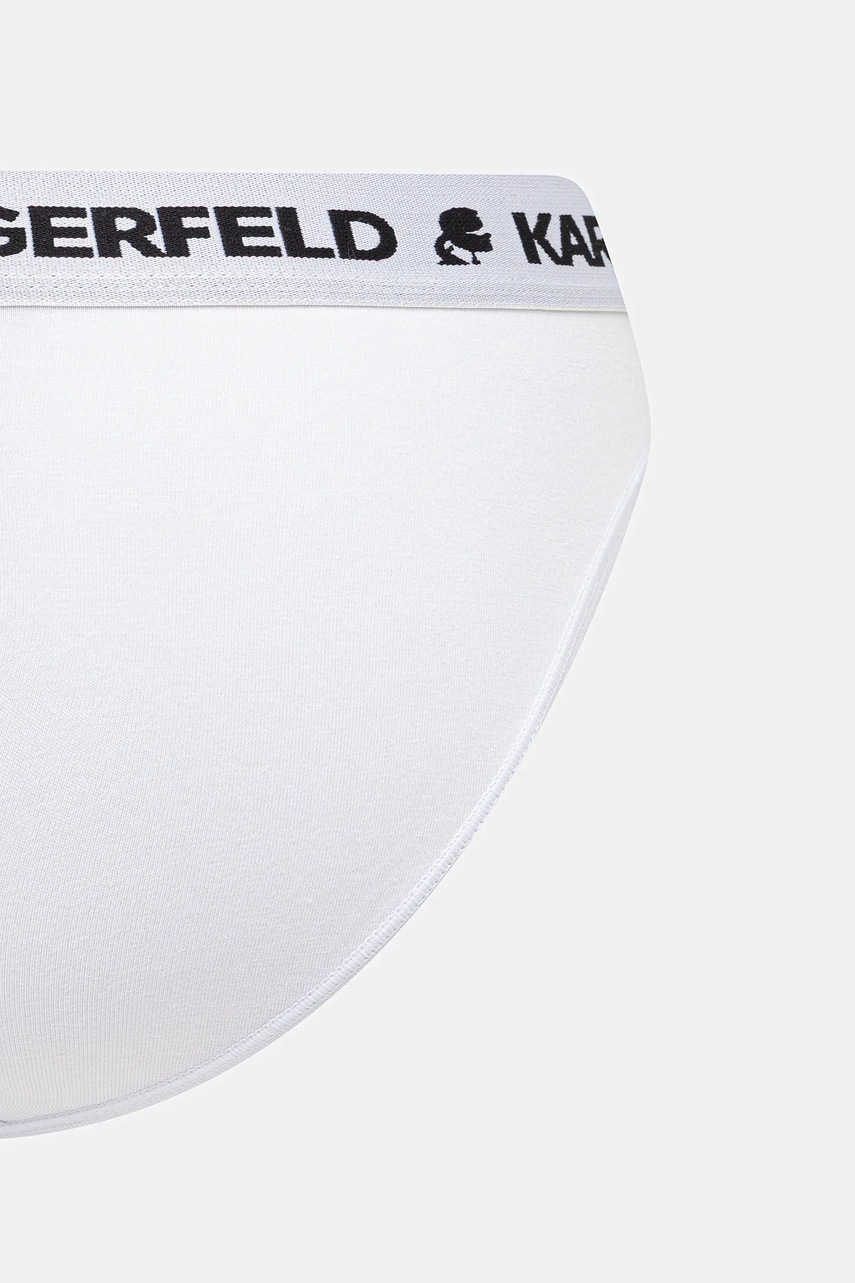 Bavlněné kalhotky Karl Lagerfeld LOGO BRIEF 3-pack (obrázek 3)