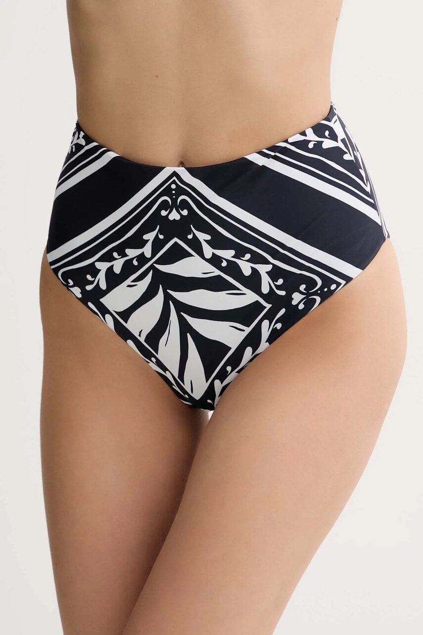 Levně Plavkové kalhotky Twinset tmavomodrá barva, 251LMMX99