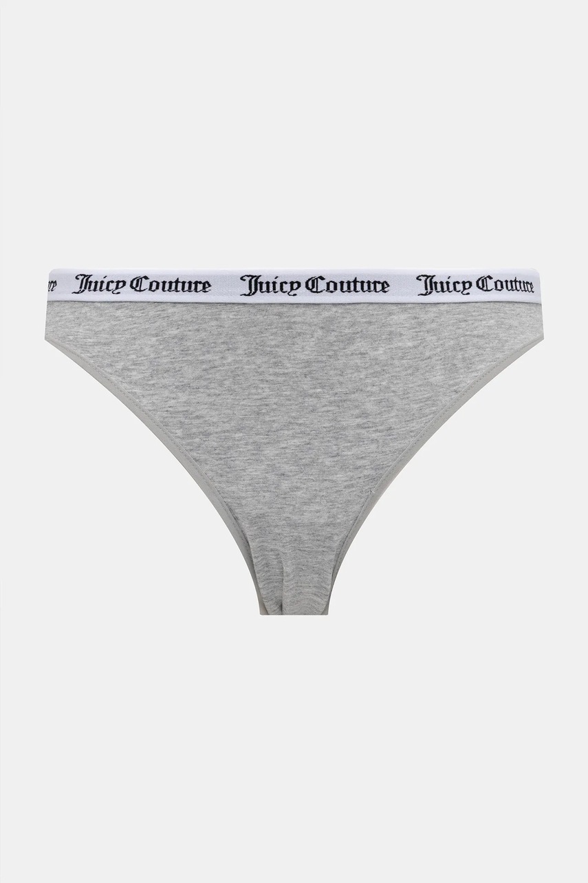 Juicy Couture nohavičky dámske bavlnené s elastanom DIDDY BRIEF PK 3-pak