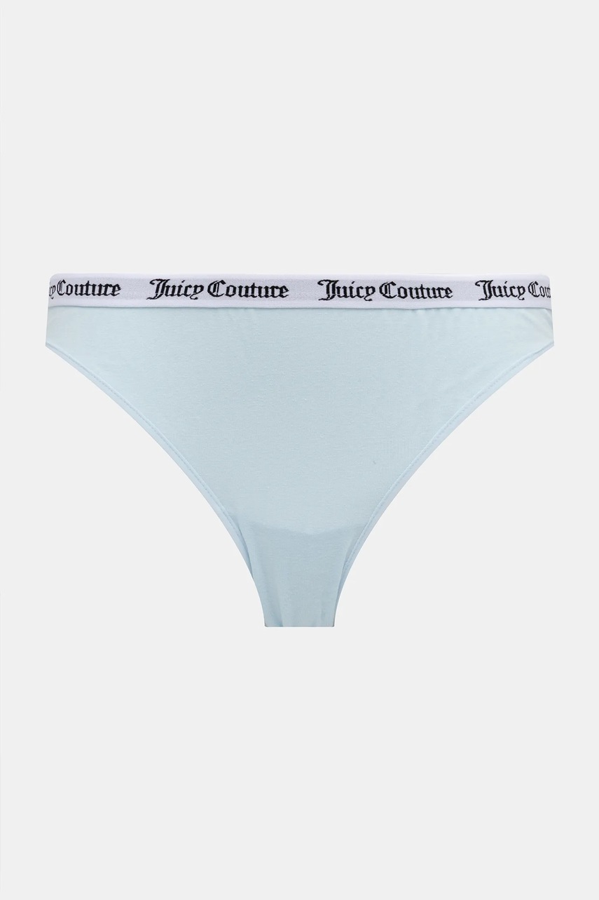 Juicy Couture nohavičky dámske bavlnené s elastanom DIDDY BRIEF PK 3-pak
