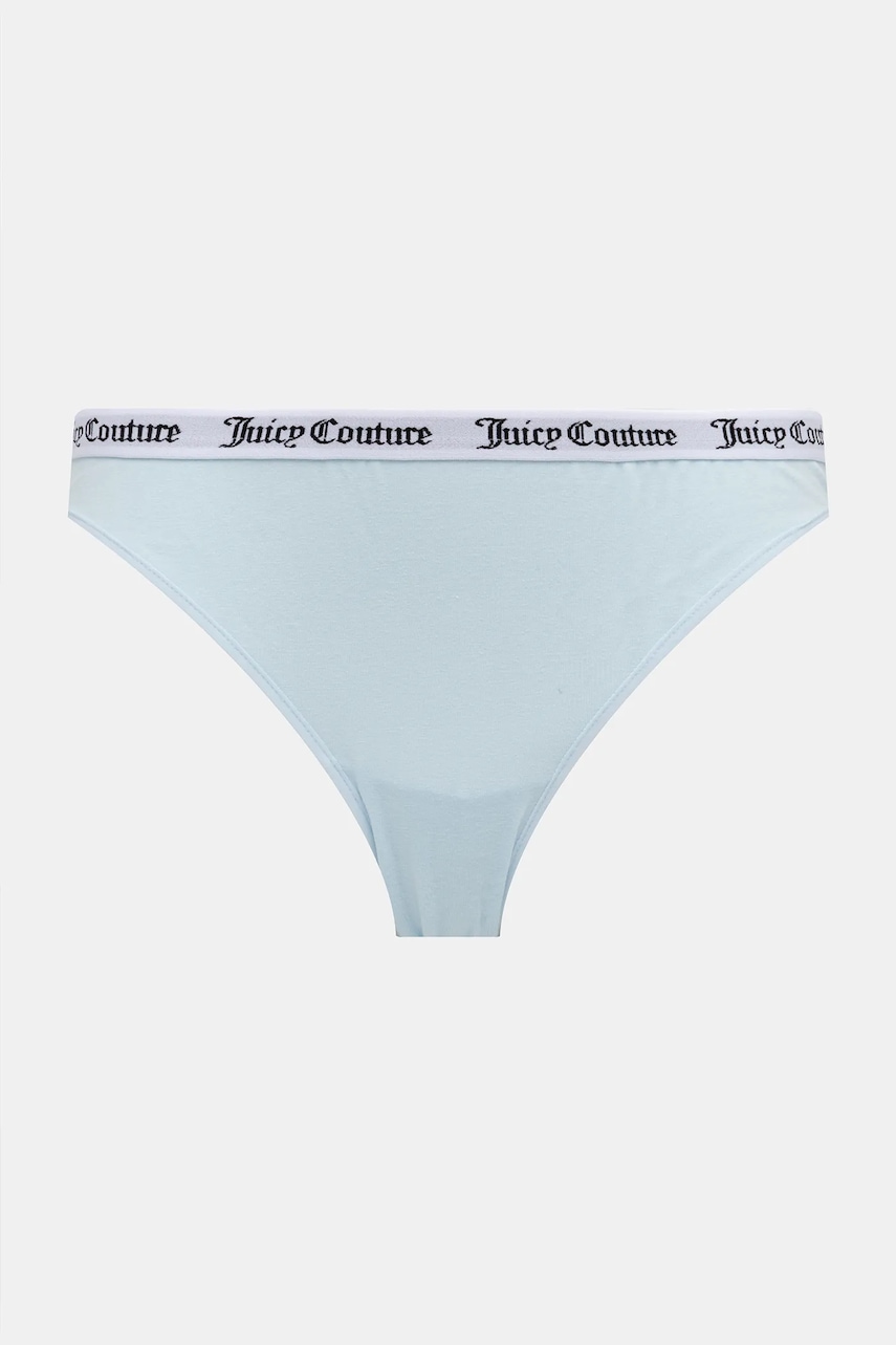 Juicy Couture nohavičky dámske bavlnené s elastanom DIDDY BRIEF PK 3-pak