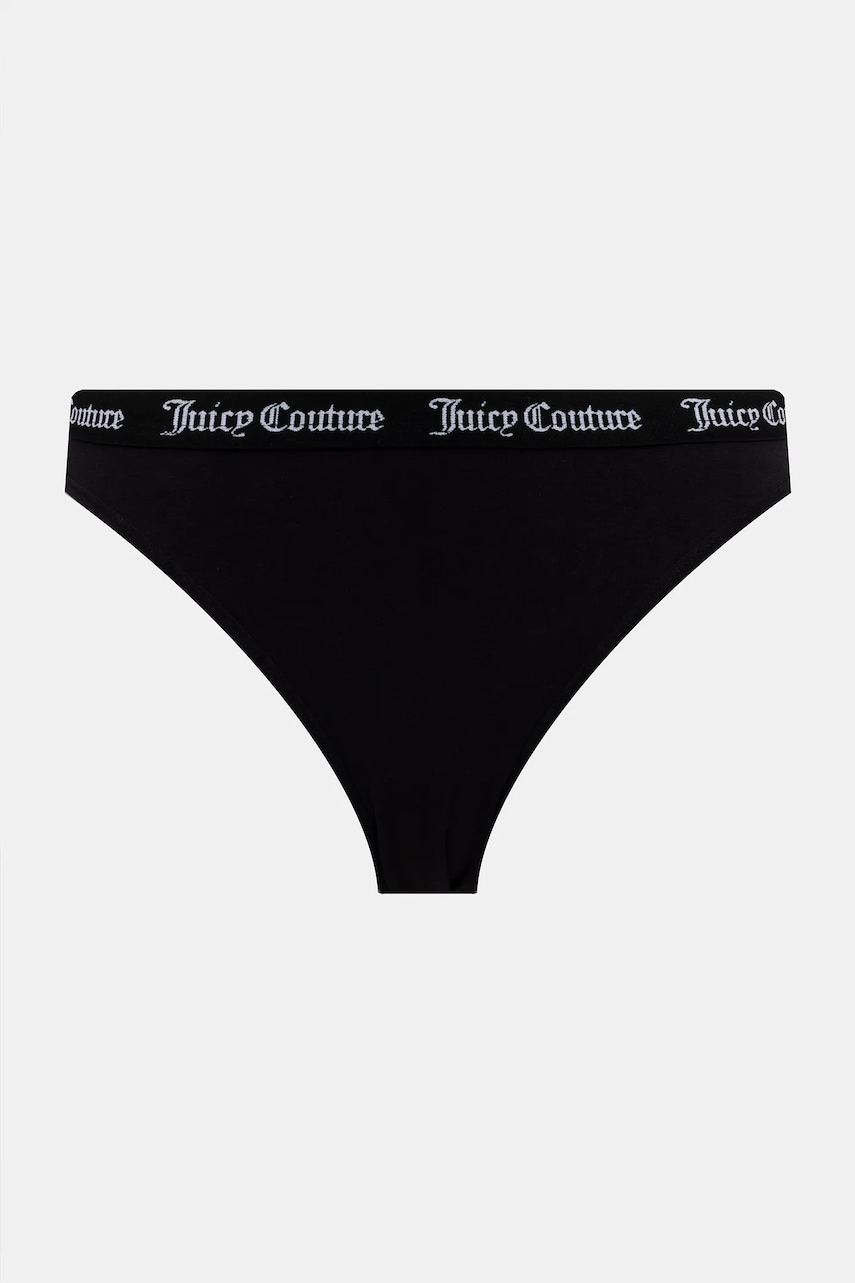 Juicy Couture nohavičky dámske bavlnené s elastanom DIDDY BRIEF PK 3-pak