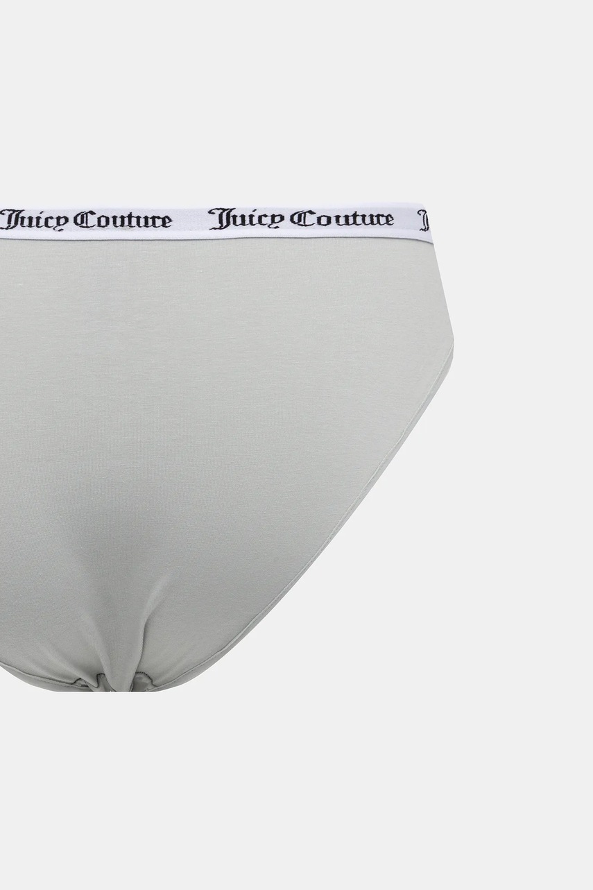 Juicy Couture nohavičky dámske bavlnené s elastanom DIDDY BRIEF PK 3-pak