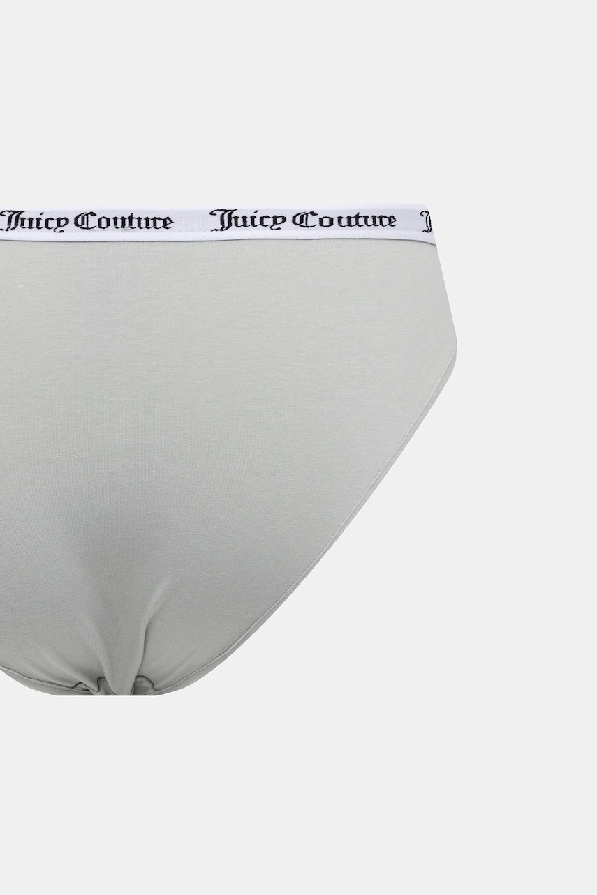 Juicy Couture nohavičky dámske bavlnené s elastanom DIDDY BRIEF PK 3-pak