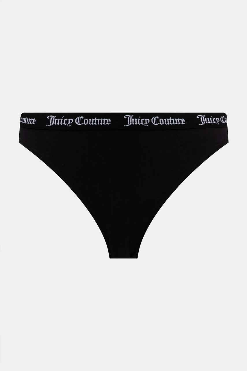Juicy Couture nohavičky dámske bavlnené s elastanom DIDDY BRIEF PK 3-pak