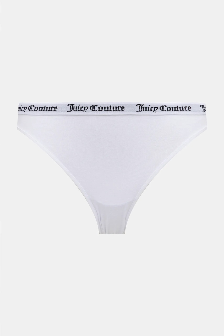 Juicy Couture nohavičky dámske bavlnené s elastanom DIDDY BRIEF PK 3-pak