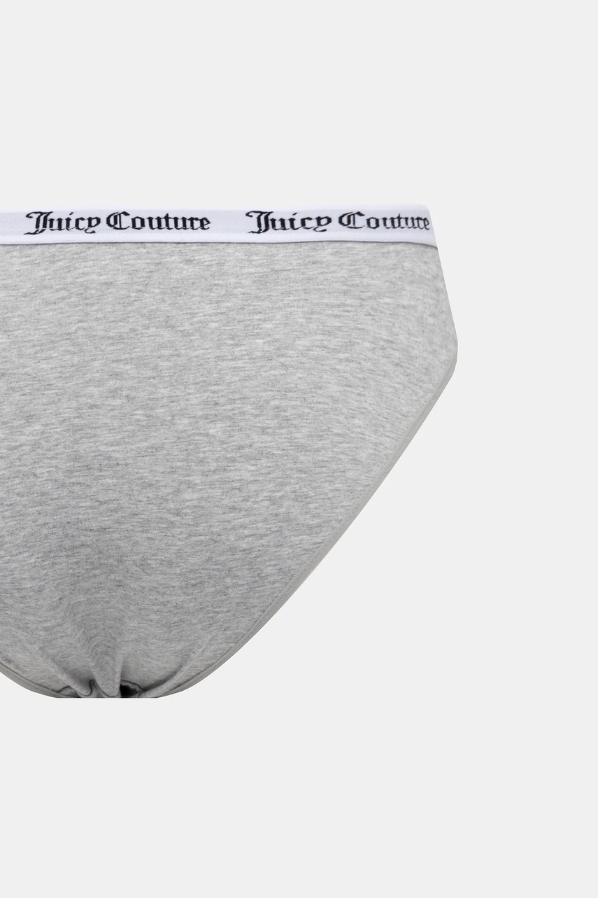 Juicy Couture nohavičky dámske bavlnené s elastanom DIDDY BRIEF PK 3-pak
