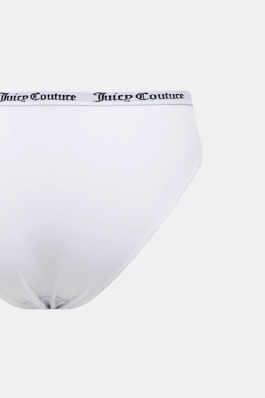 Juicy Couture nohavičky dámske bavlnené s elastanom DIDDY BRIEF PK 3-pak