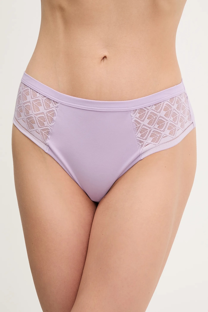Chantelle chloți culoarea violet, C911C5