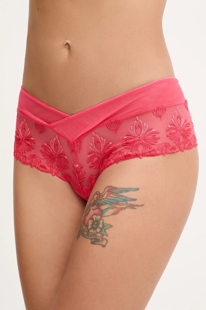 Chantelle chiloți brazilieni culoarea roz, C26040