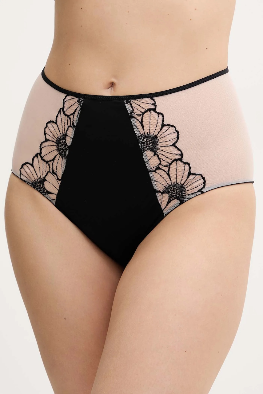 Chantelle chiloti culoarea negru, C22OC5
