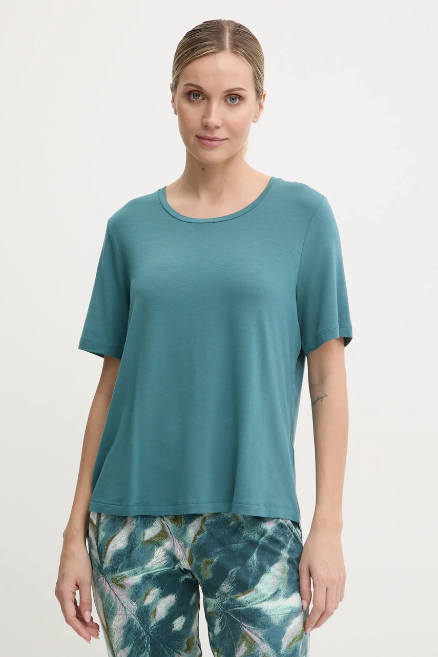 Chantelle tricou lounge culoarea verde, FN7650