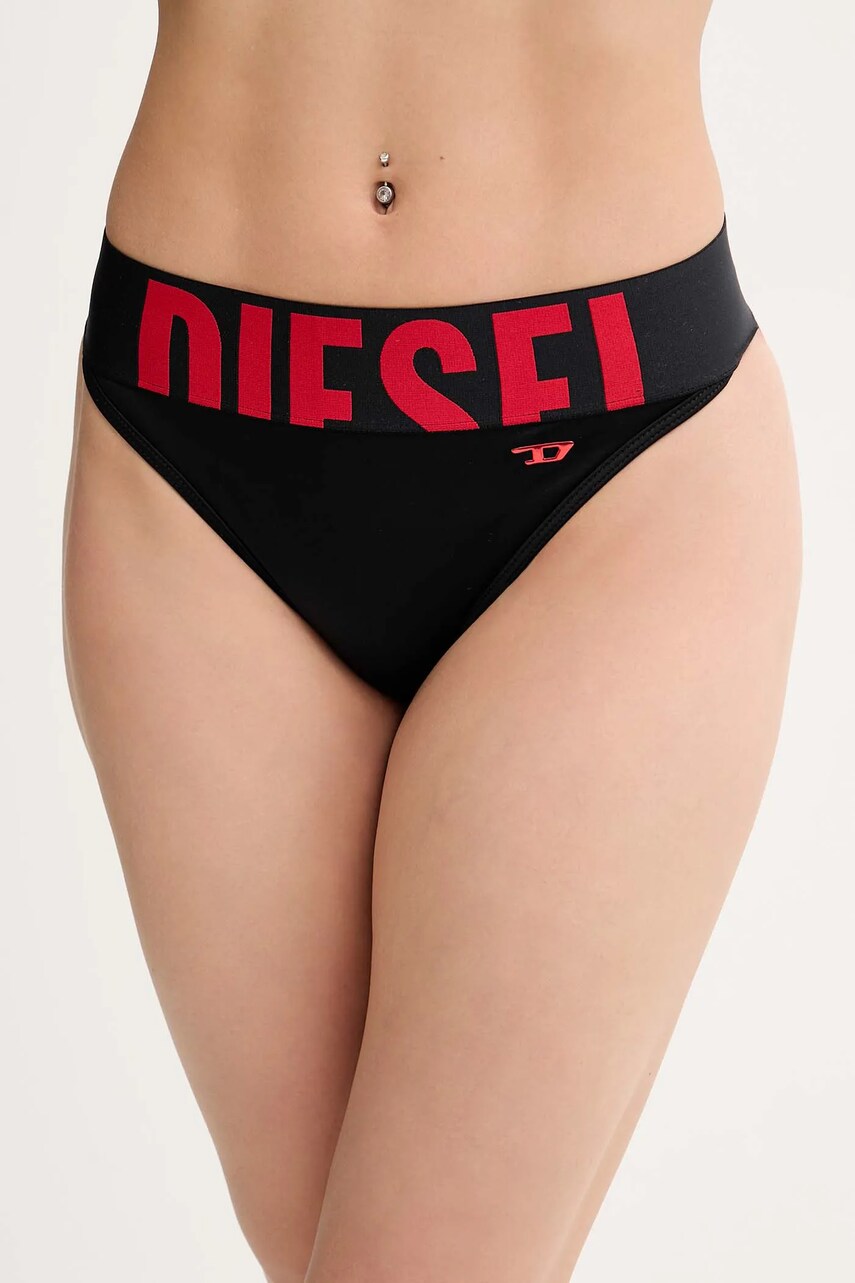 Diesel chiloți de baie LOLA-D-POP UNDERPANTS culoarea negru, A17773.0LHBK