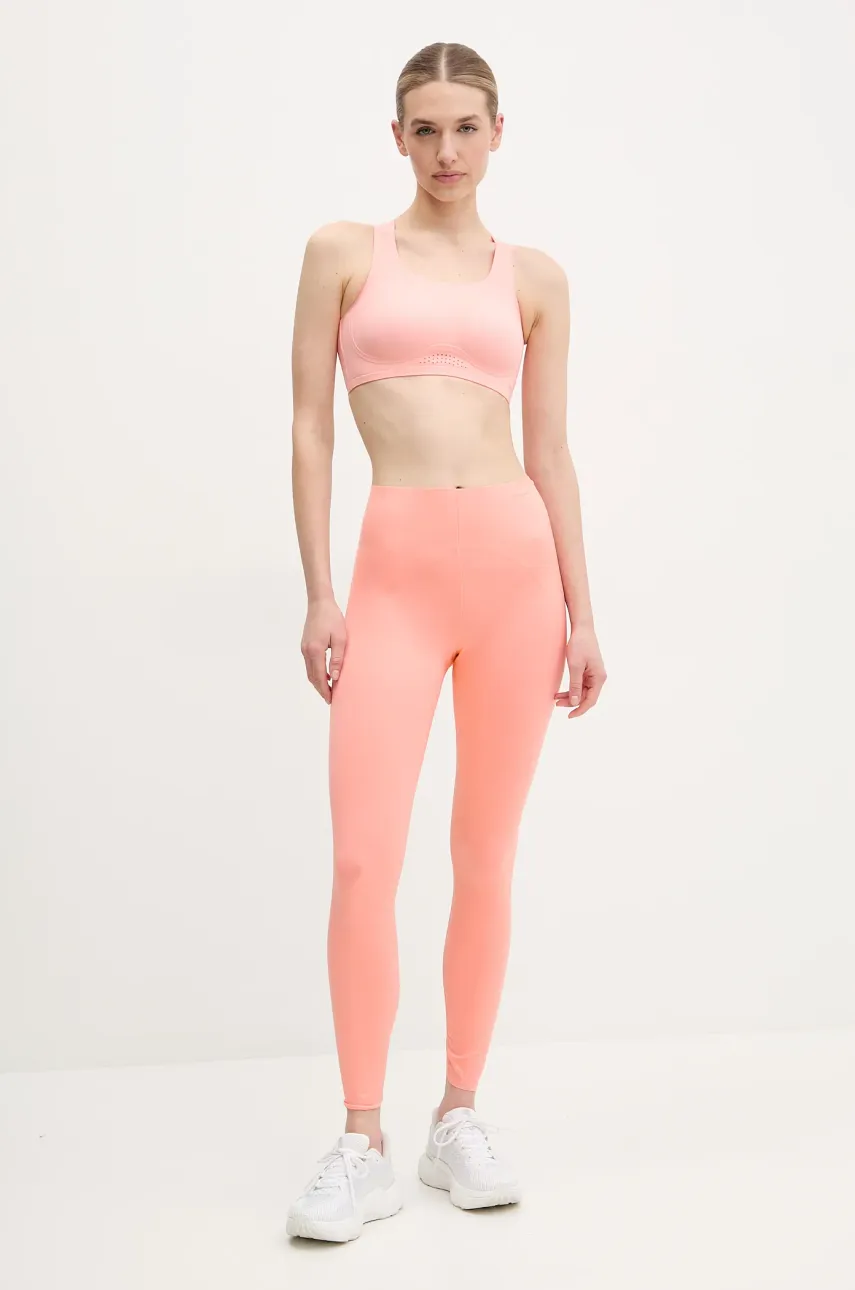 Спортивный бюстгальтер Calvin Klein Performance цвет оранжевый однотонный LVGWS5K123 Спортивный бюстгальтер Calvin Klein Performance цвет оранжевый однотонный LVGWS5K123