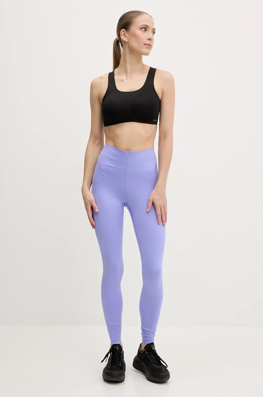 Спортивный бюстгальтер Calvin Klein Performance цвет чёрный однотонный LVGWS5K123 Спортивный бюстгальтер Calvin Klein Performance цвет чёрный однотонный LVGWS5K123