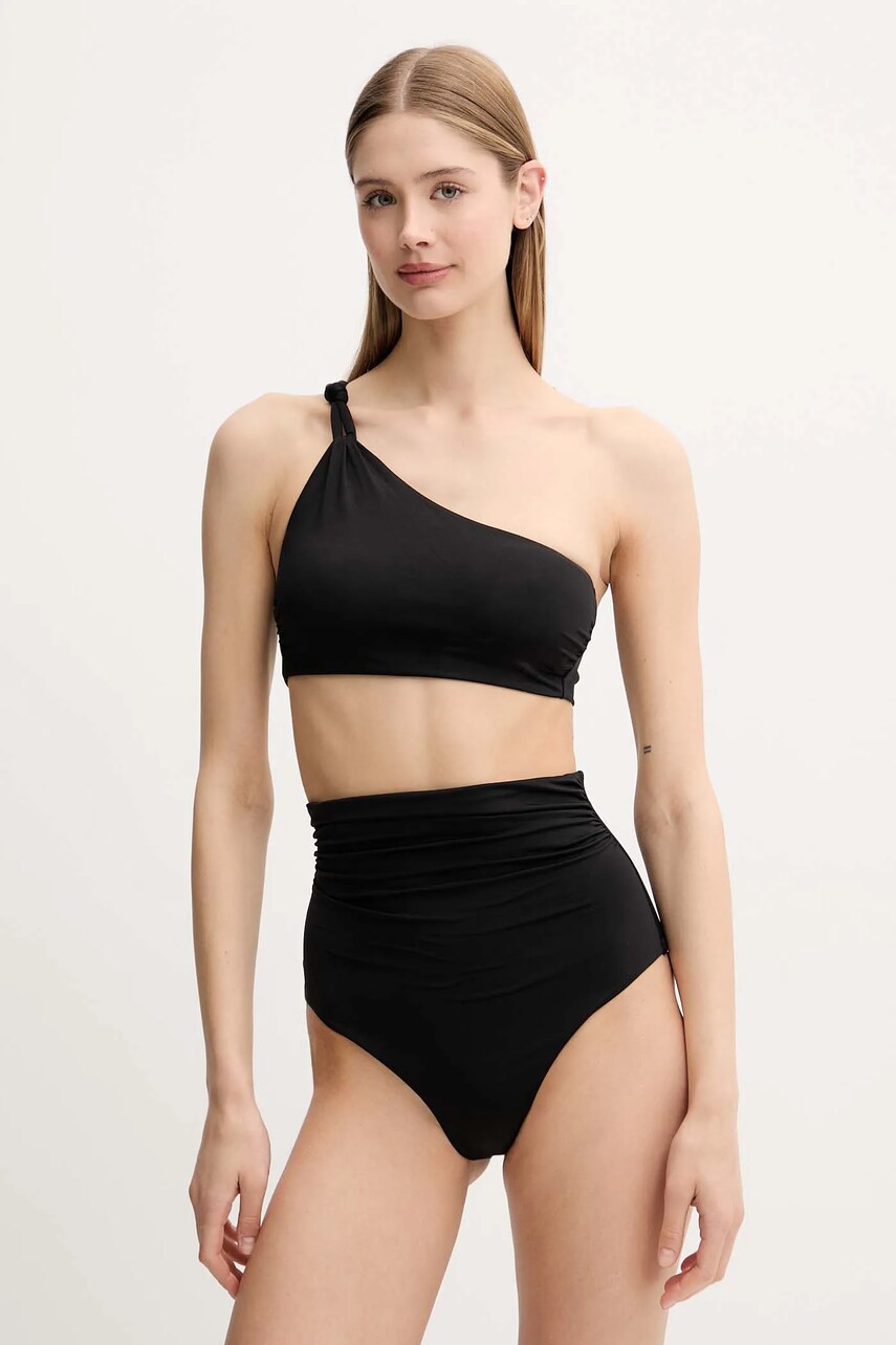 Купальный бюстгальтер Max Mara Beachwear цвет чёрный слегка упрочнённая чашечка 2516821019600 Купальный бюстгальтер Max Mara Beachwear цвет чёрный слегка упрочнённая чашечка 2516821019600