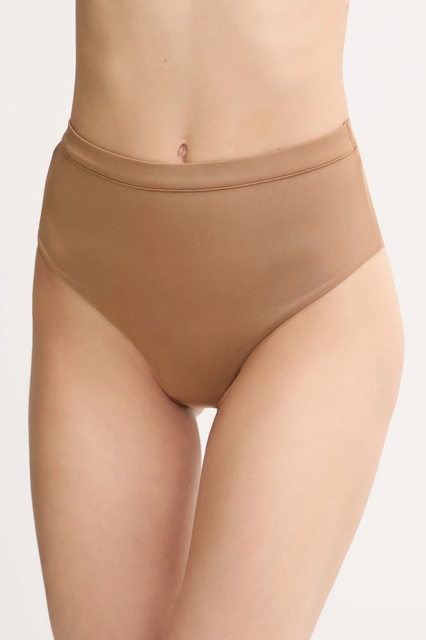 Max Mara Beachwear chiloți de baie culoarea bej, 2516821239600 Max Mara Beachwear chiloți de baie culoarea bej, 2516821239600