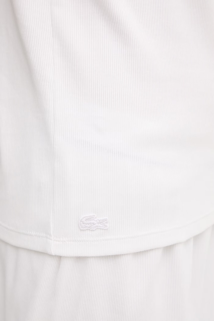 Lacoste dvojdielne pyžamo dámske bavlnené s elastanom