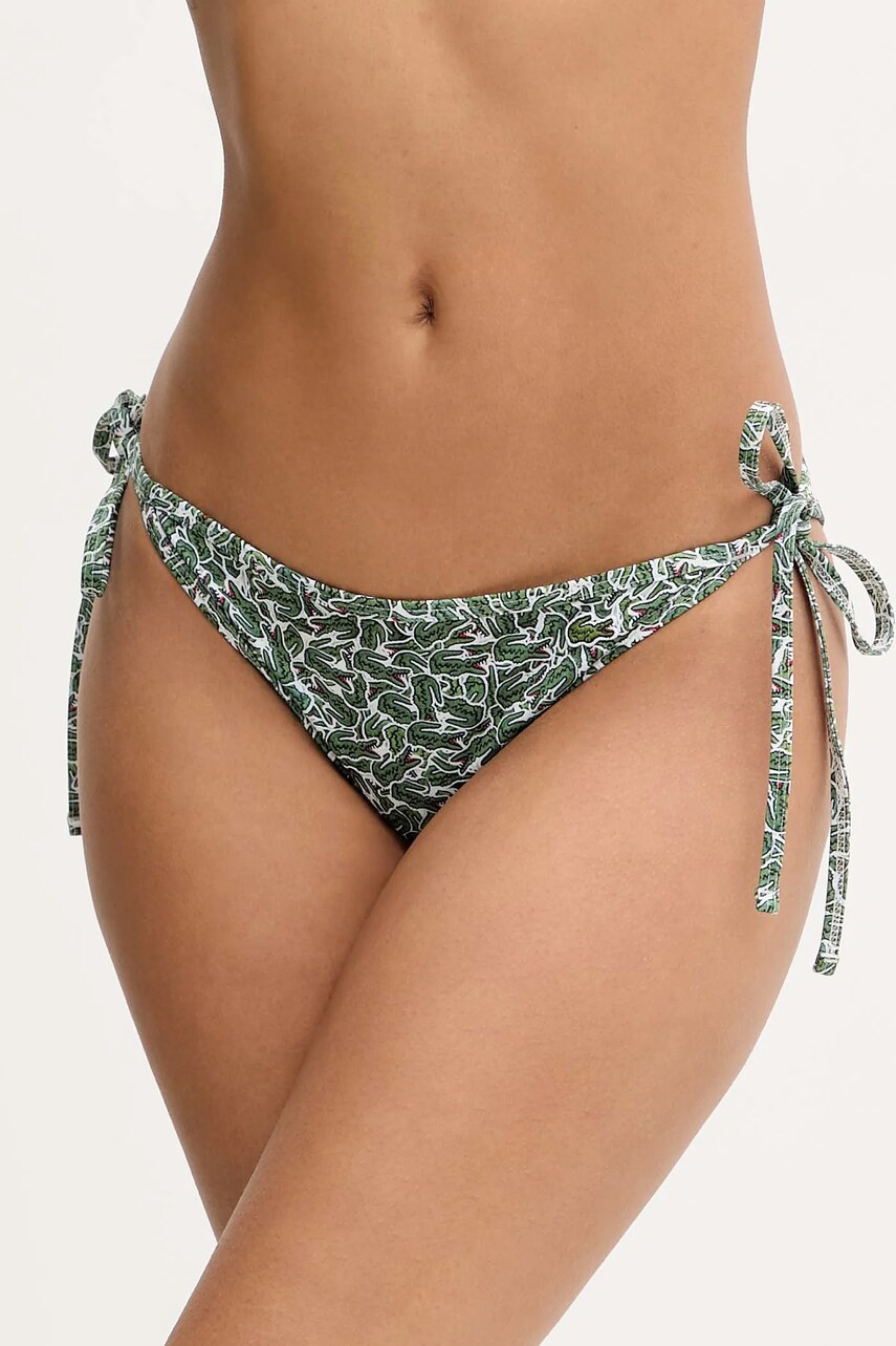 Lacoste chiloți de baie culoarea verde, MF9623