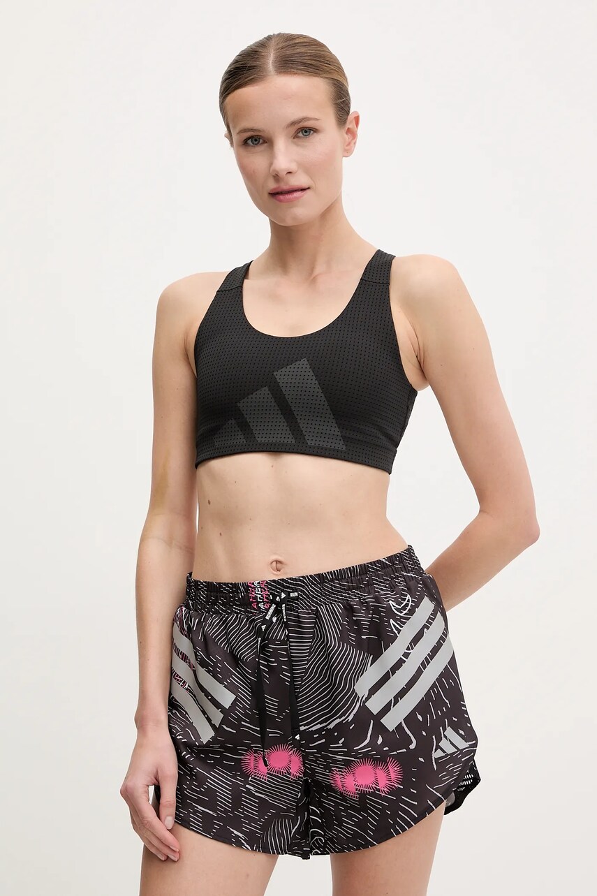 adidas Performance sutien sport Powerimpact Hiit culoarea negru, JI9964