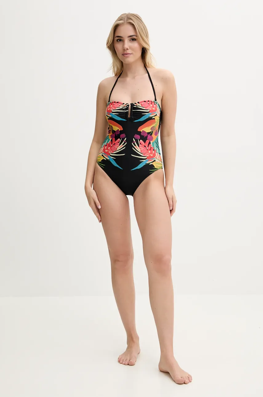 Слитный купальник Desigual BAHAMAS II ONE P. цвет чёрный слегка упрочнённая чашечка 25SWMK09 Слитный купальник Desigual BAHAMAS II ONE P. цвет чёрный слегка упрочнённая чашечка 25SWMK09