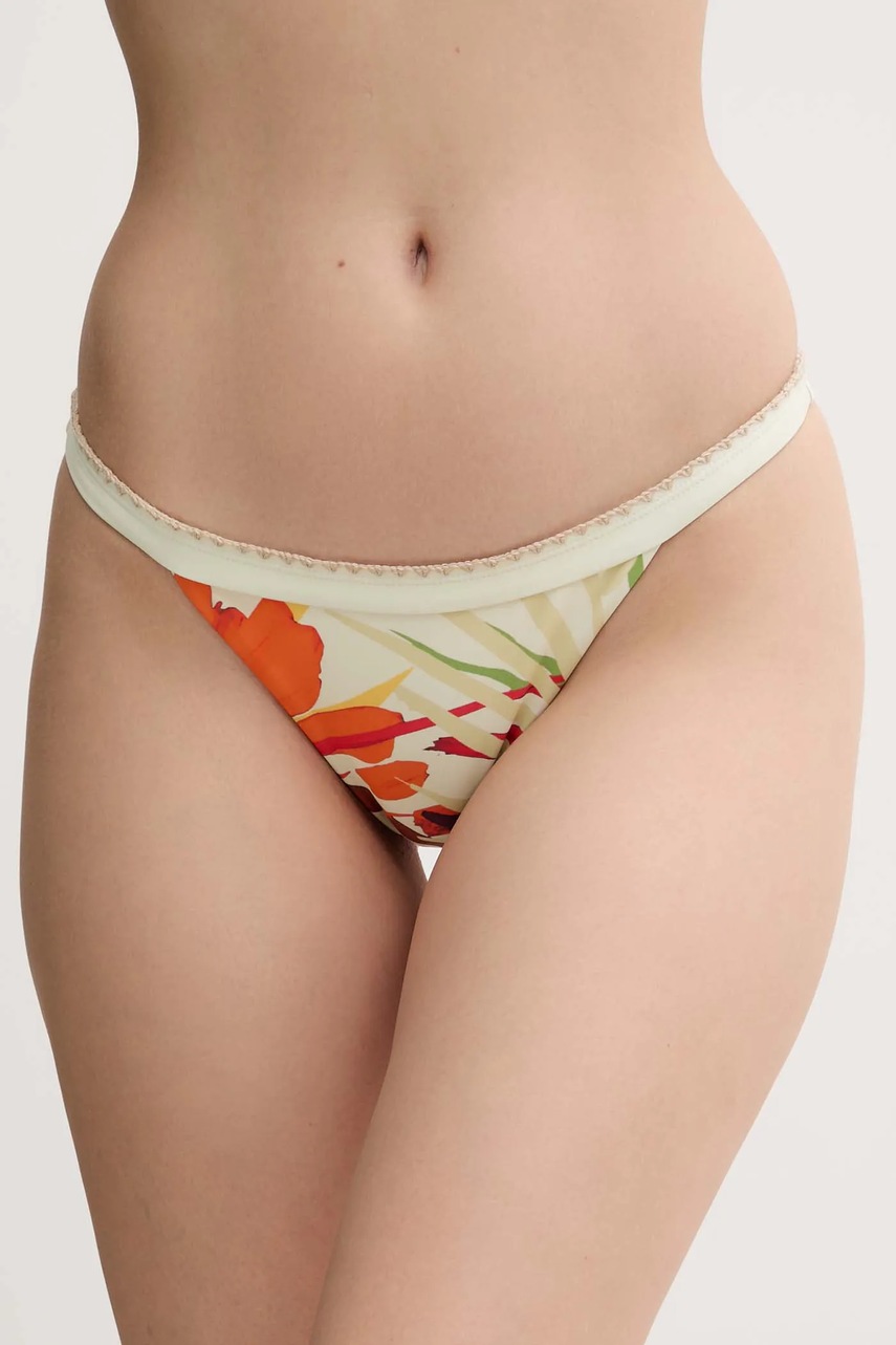 Desigual chiloti de baie BELICE BOTTOM culoarea bej, 25SWMK06