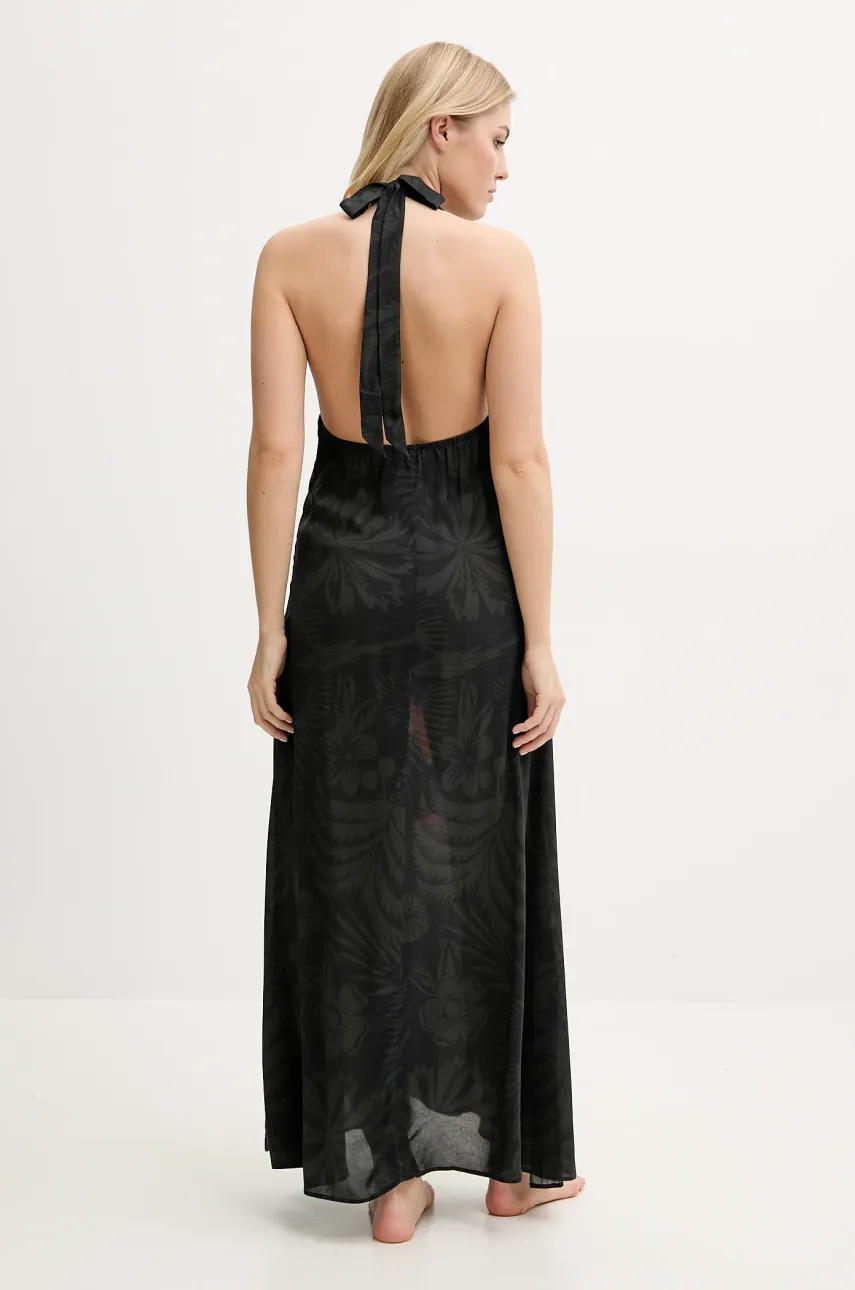 Пляжное платье Desigual COLIBRÍ DRESS цвет чёрный 25SWMW11 Пляжное платье Desigual COLIBRÍ DRESS цвет чёрный 25SWMW11