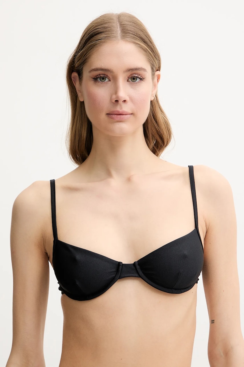 Filippa K sutien de baie culoarea negru, cupa moale, 31185 Filippa K sutien de baie culoarea negru, cupa moale, 31185