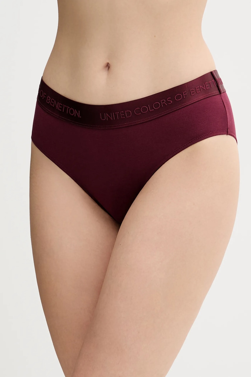 United Colors of Benetton chiloți culoarea gri, 3OP81S01L