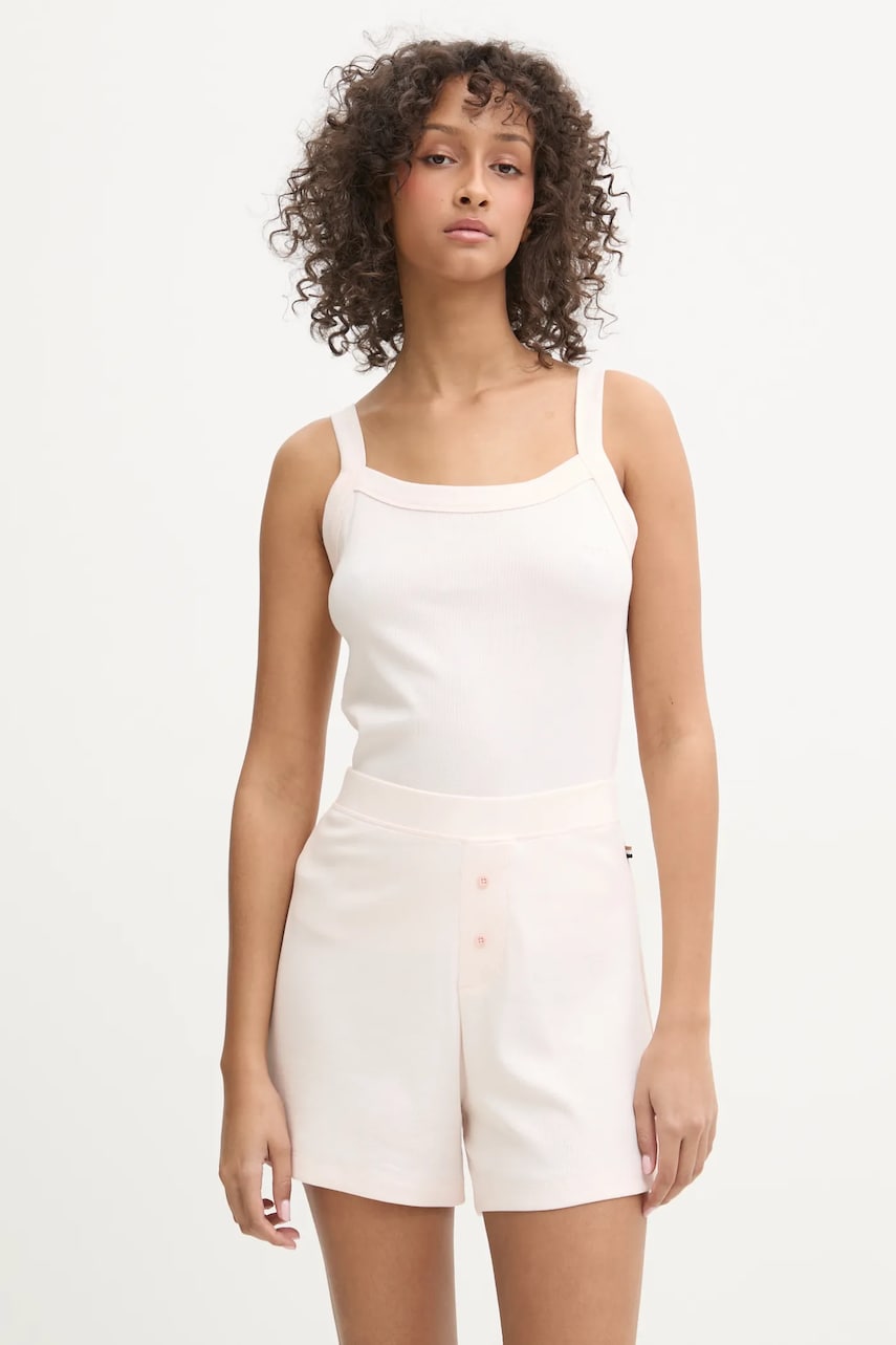 BOSS pijama femei, culoarea bej, 50539736 BOSS pijama femei, culoarea bej, 50539736