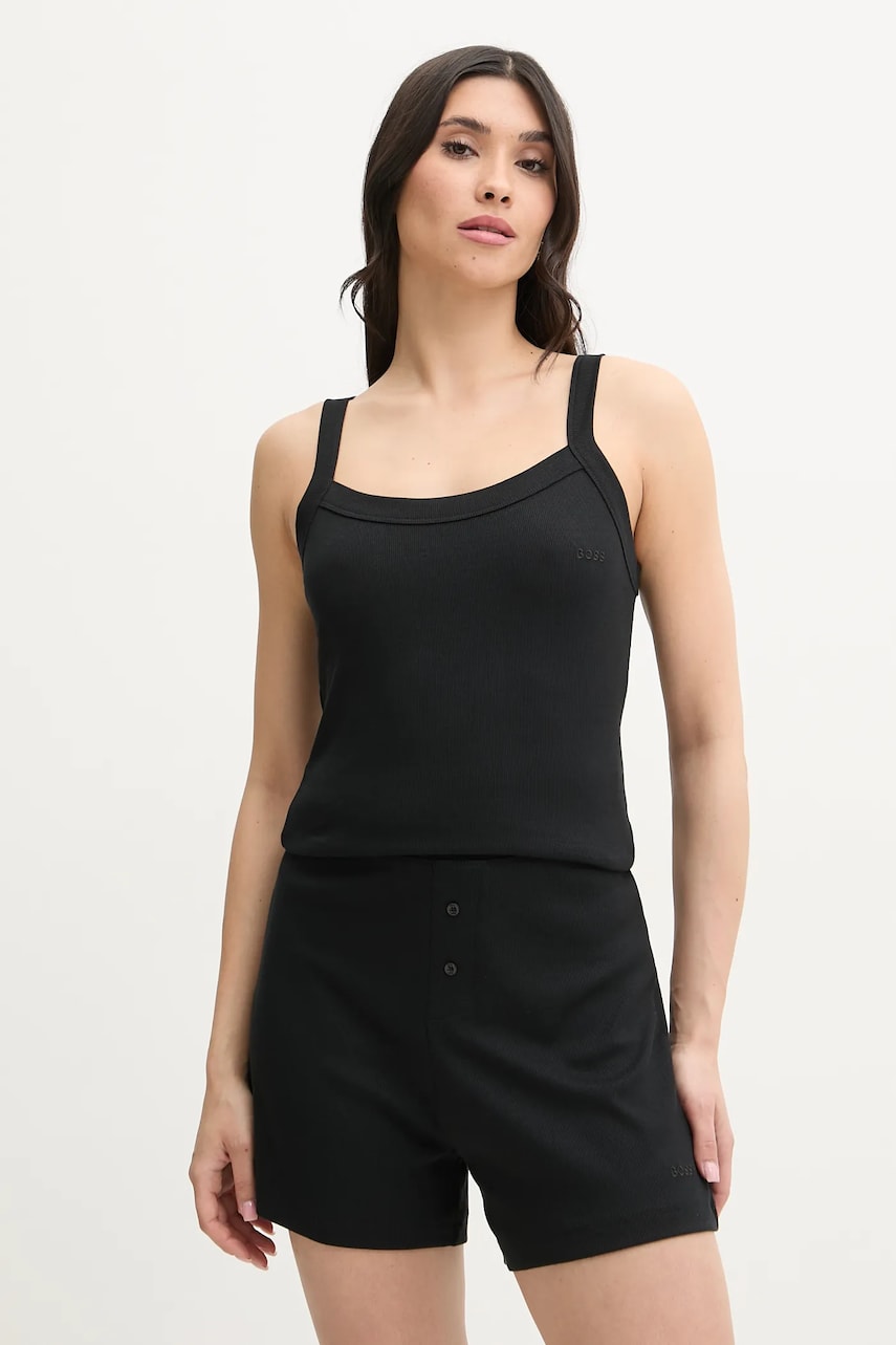 BOSS pijama femei, culoarea negru, 50539736 BOSS pijama femei, culoarea negru, 50539736