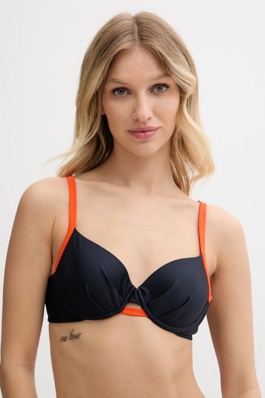 Sportalm sutien de baie culoarea bleumarin, cupa usor rigidizata, 900031
