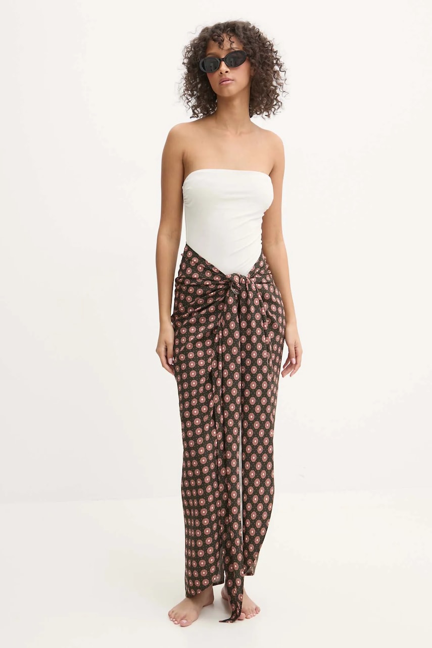 Слитный купальник Calvin Klein цвет серый слегка упрочнённая чашечка KW0KW02709 Слитный купальник Calvin Klein цвет серый слегка упрочнённая чашечка KW0KW02709