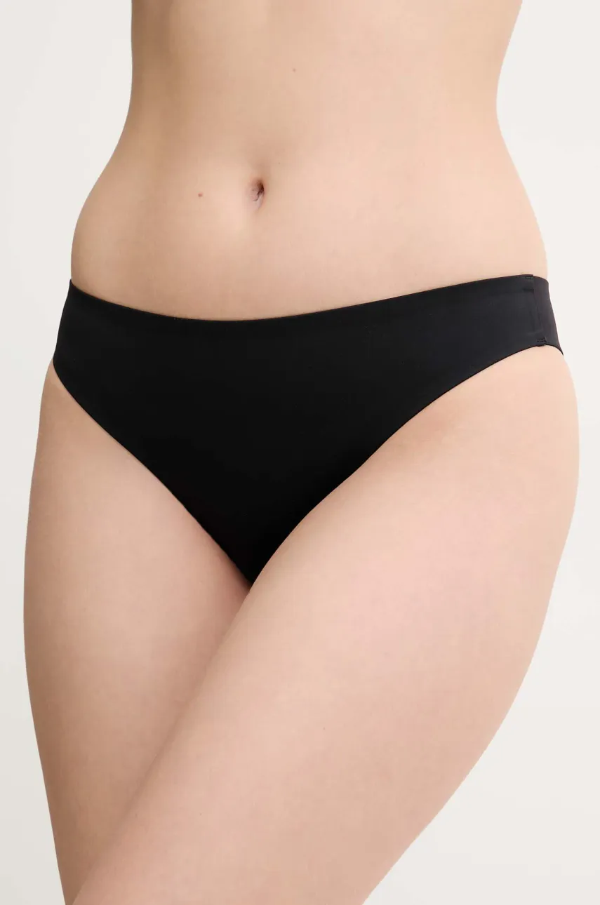 Levně Plavkové kalhotky Calvin Klein černá barva, KW0KW02787