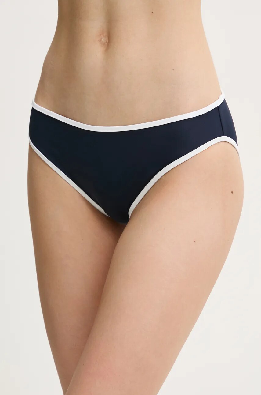 Levně Plavkové kalhotky Tommy Hilfiger tmavomodrá barva, UW0UW05884