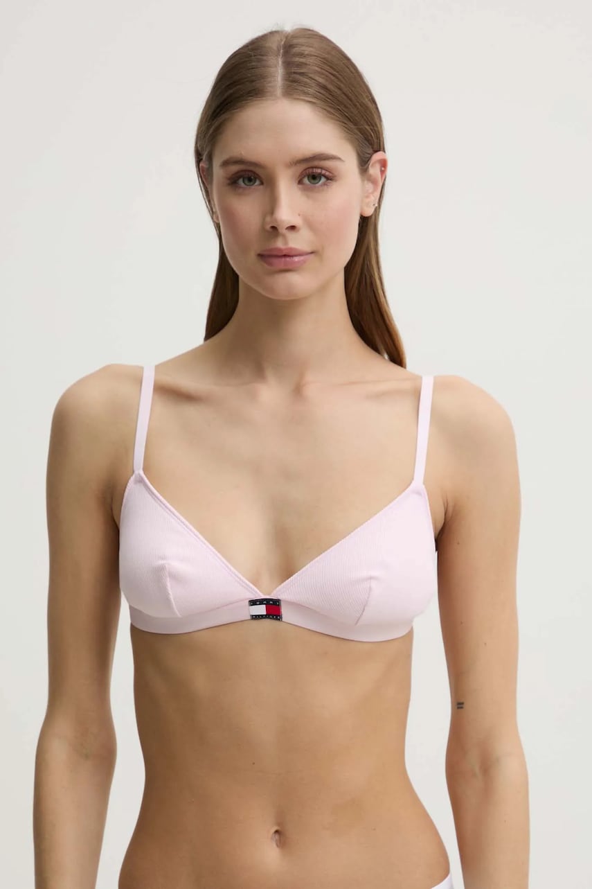 Бюстгальтер Tommy Hilfiger 3 шт цвет красный однотонный UW0UW05747 Бюстгальтер Tommy Hilfiger 3 шт цвет красный однотонный UW0UW05747