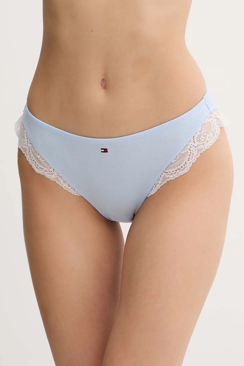 

Бикини Tommy Hilfiger в синьо UW0UW05931, Син