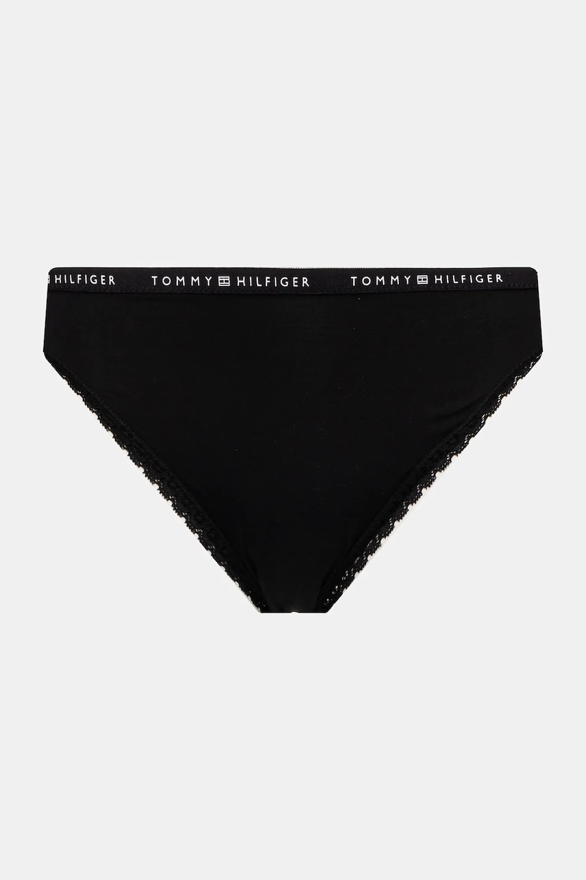 Трусы Tommy Hilfiger 3 шт цвет чёрный UW0UW05933 Трусы Tommy Hilfiger 3 шт цвет чёрный UW0UW05933