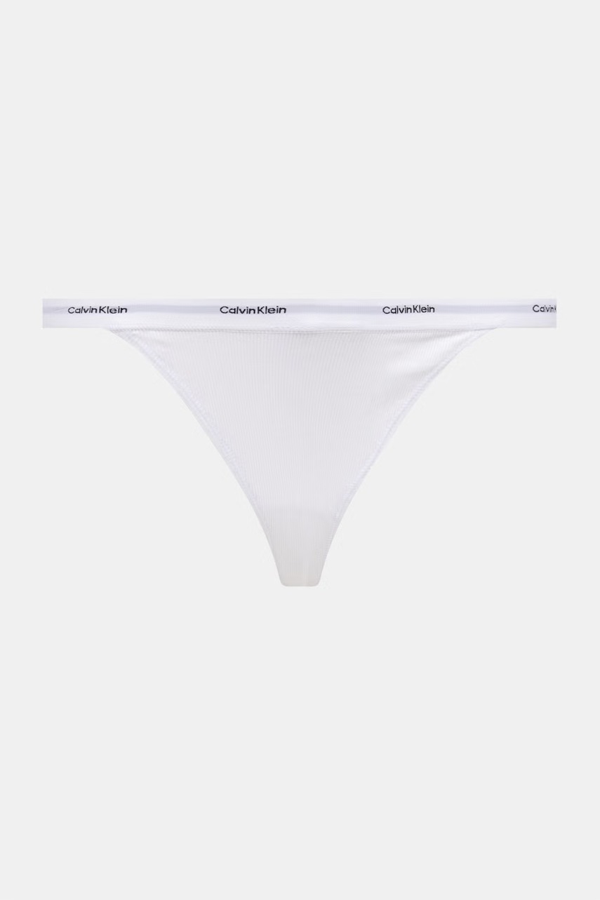 Calvin Klein Underwear tangá dámske bavlnené s elastanom 3-pak