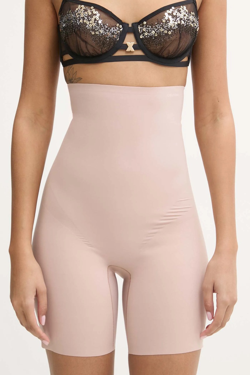 

Оформящ къс клин Calvin Klein Underwear в бежово LV00QF8175, Бежов