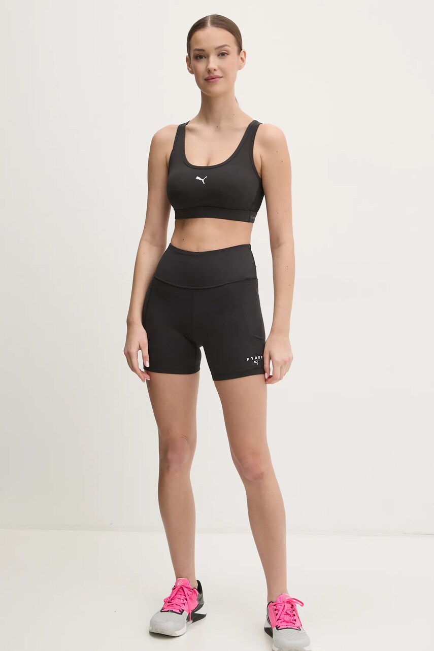 Спортивный бюстгальтер Puma 4Keeps Cloudspun цвет чёрный однотонный 526686 Спортивный бюстгальтер Puma 4Keeps Cloudspun цвет чёрный однотонный 526686
