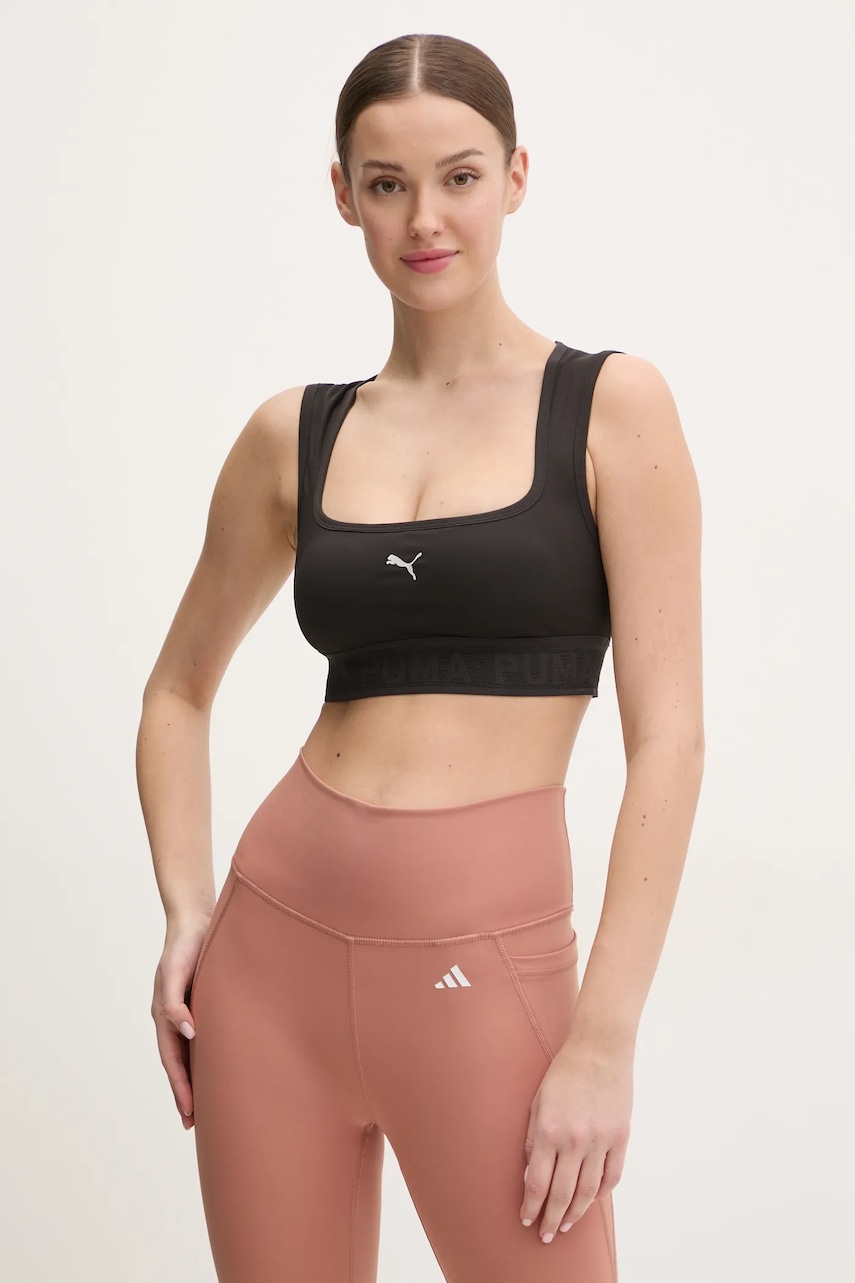 Puma sutien sport Move culoarea negru, 526783