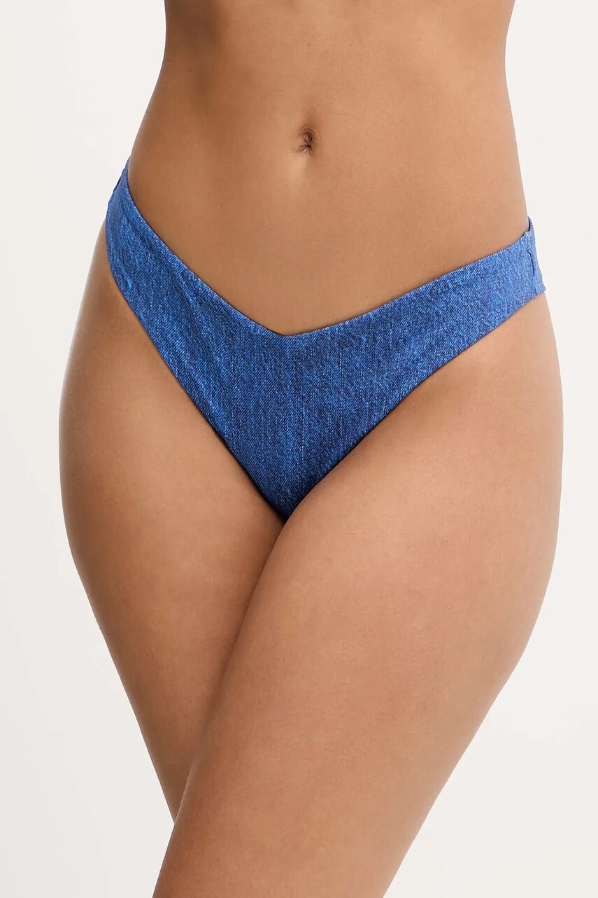 Levně Plavkové kalhotky Guess modrá barva, E5GO25 KCRL2